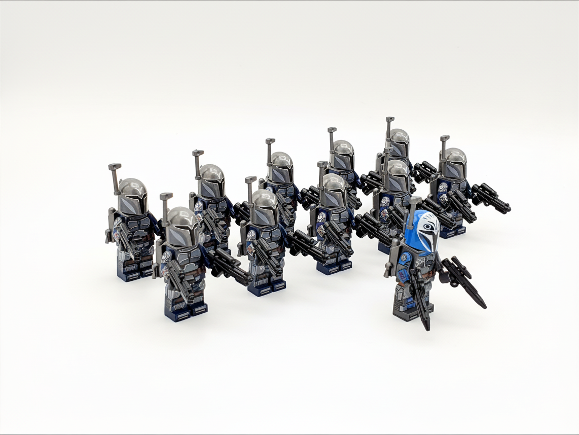 Star Wars Bo-Katan Kryze Night Owls Mandarlorian 11 Minifigures Set
