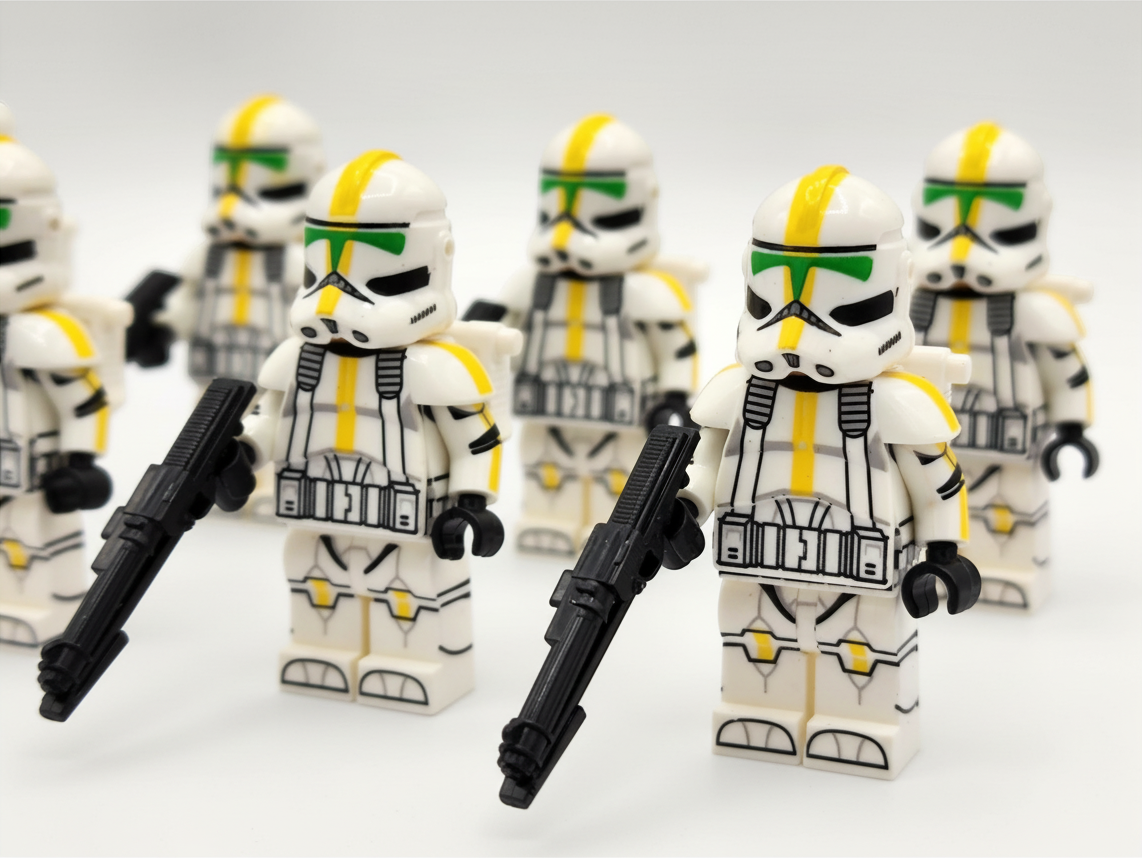 Star Wars 327th Jetpack Clone Troopers Custom Minifigures Set XH