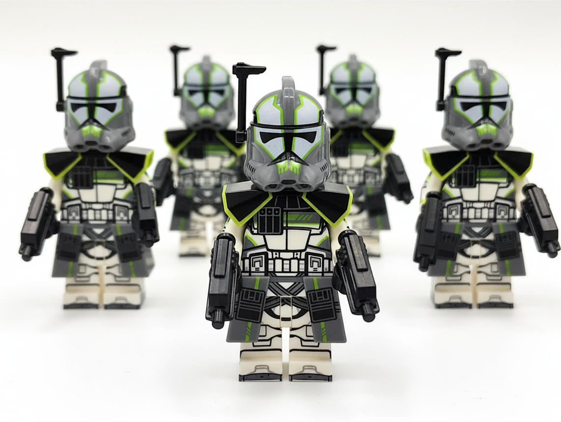 Star Wars Lambent Seeker ARC Troopers Minifigures Set