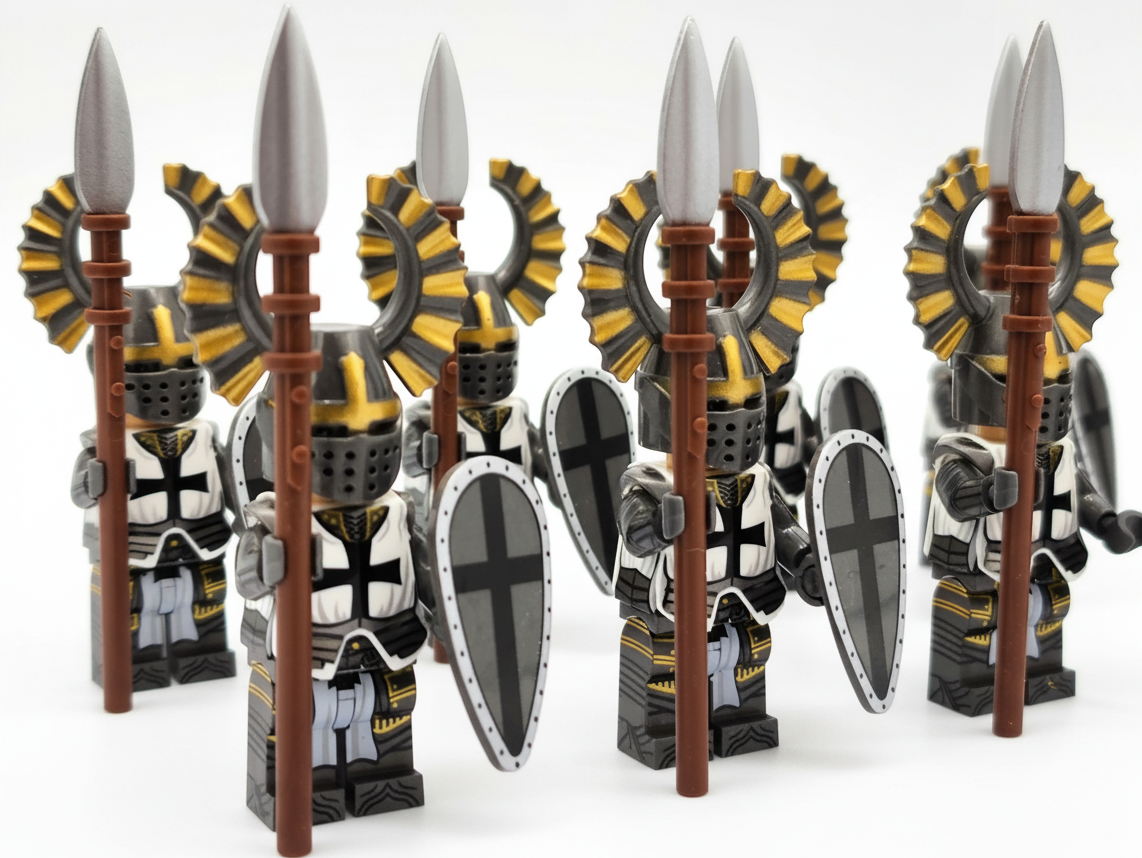 Teutonic Knights Heavy Spears 10pcs Set XH