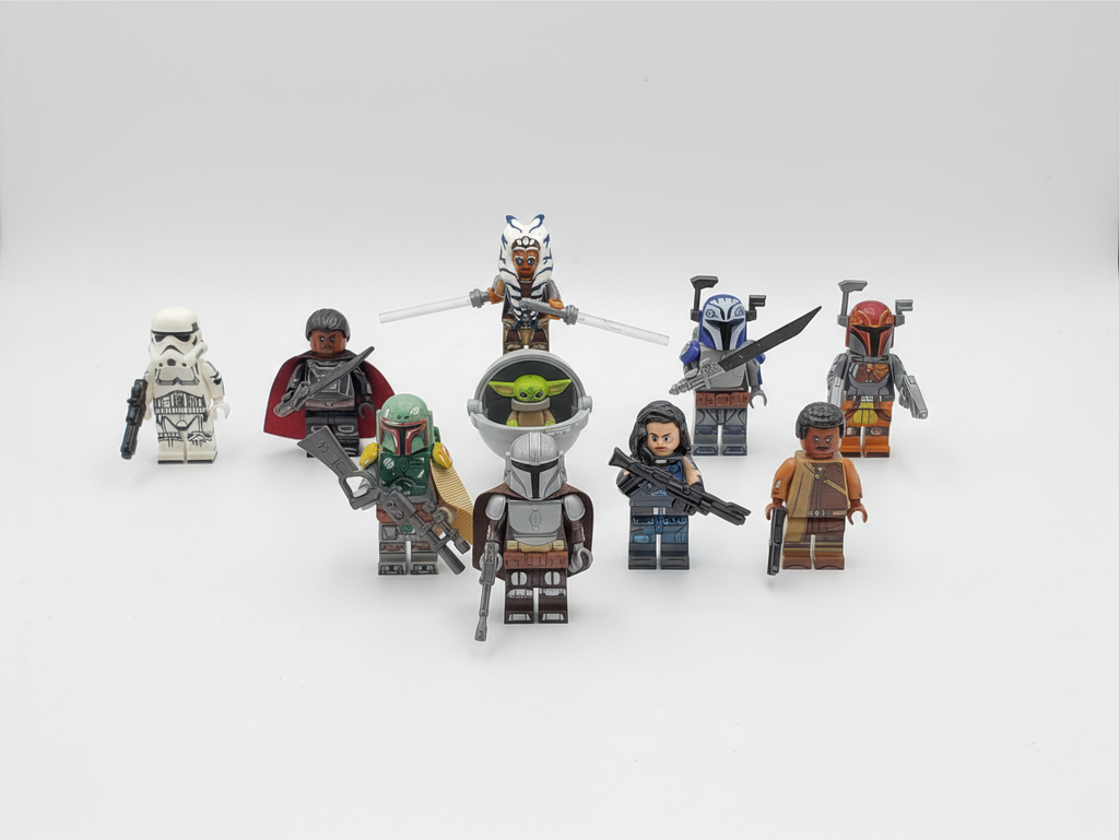 Star Wars Mandalorian Series Season 2 Custom 10 Minifigures Set