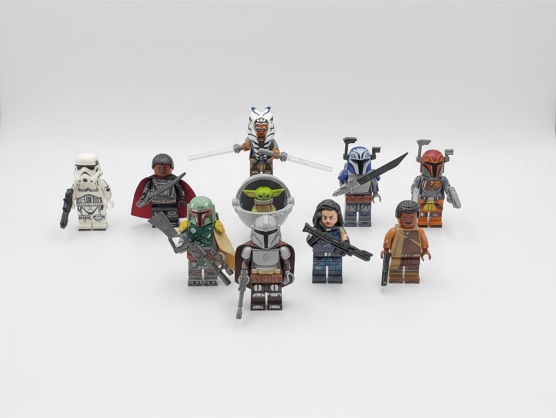 Star Wars Mandalorian Series Season 2 Custom 10 Minifigures Set