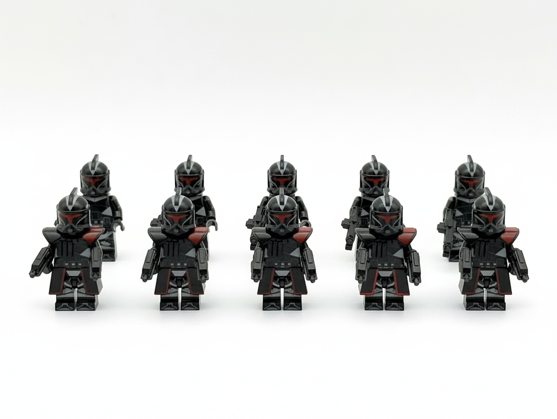 Star Wars Phase 1 Shadow Clone Trooper Custom Minifigures
