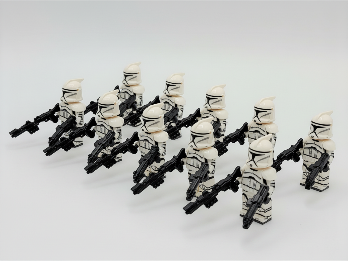 Star Wars Phase 1 Custom Armored Clones Minifigures Set