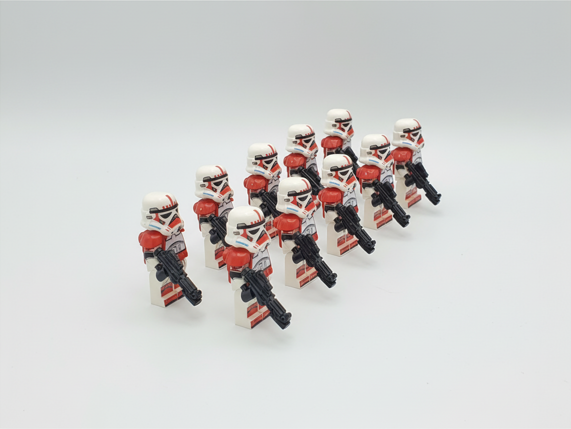 Star Wars Imperial Armored Shock Troopers x10 Minifigures Set