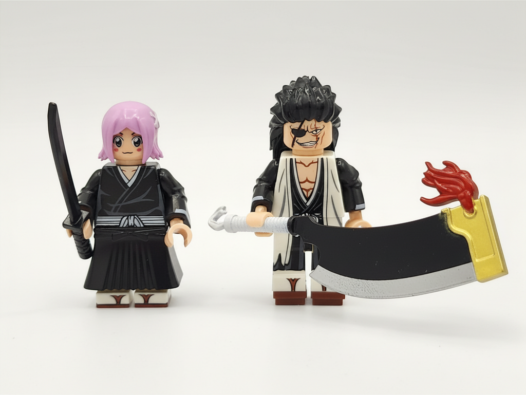 Bleach TV-Series Custom Anime Minifigures 8pcs Set 1