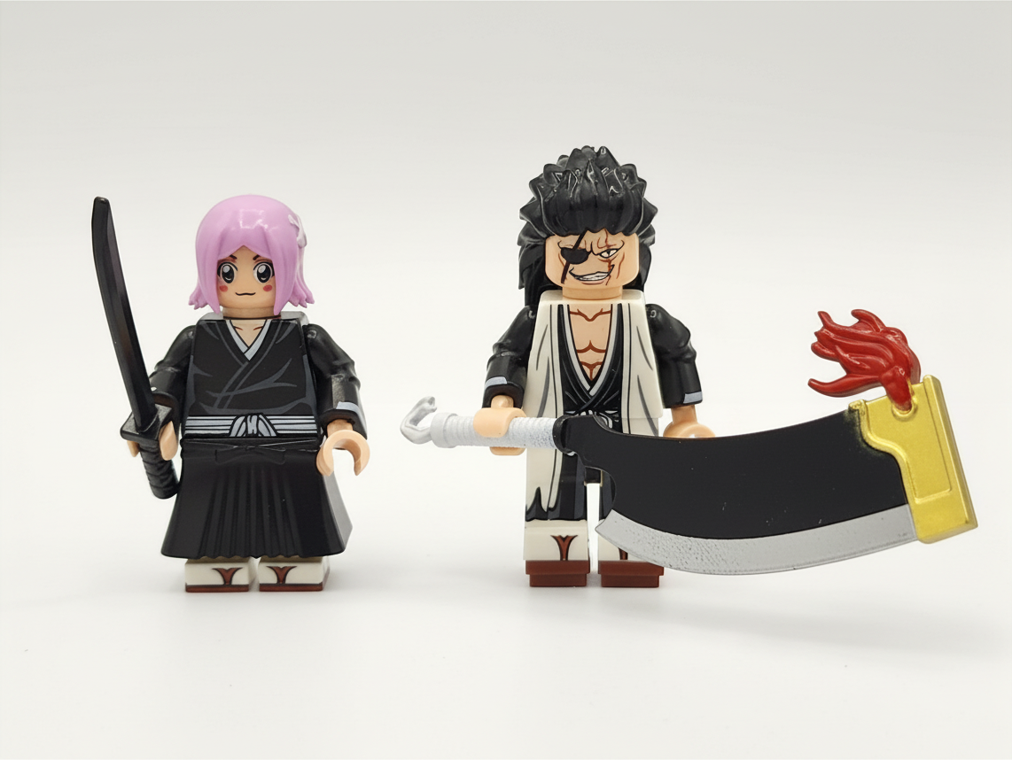 Bleach TV-Series Custom Anime Minifigures 8pcs Set 1