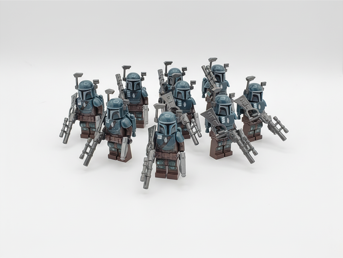 Star Wars Mandalorian Custom Death Watch Minifigures Set