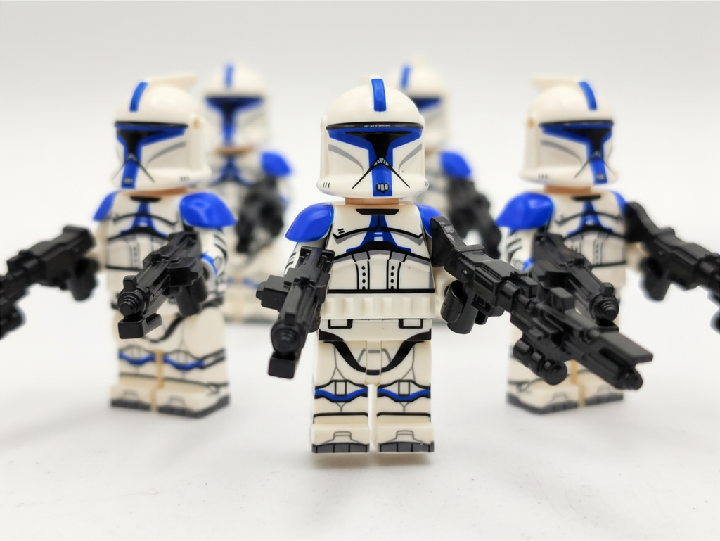 Star Wars Phase 1 501st Clone Troopers Custom Minifigures