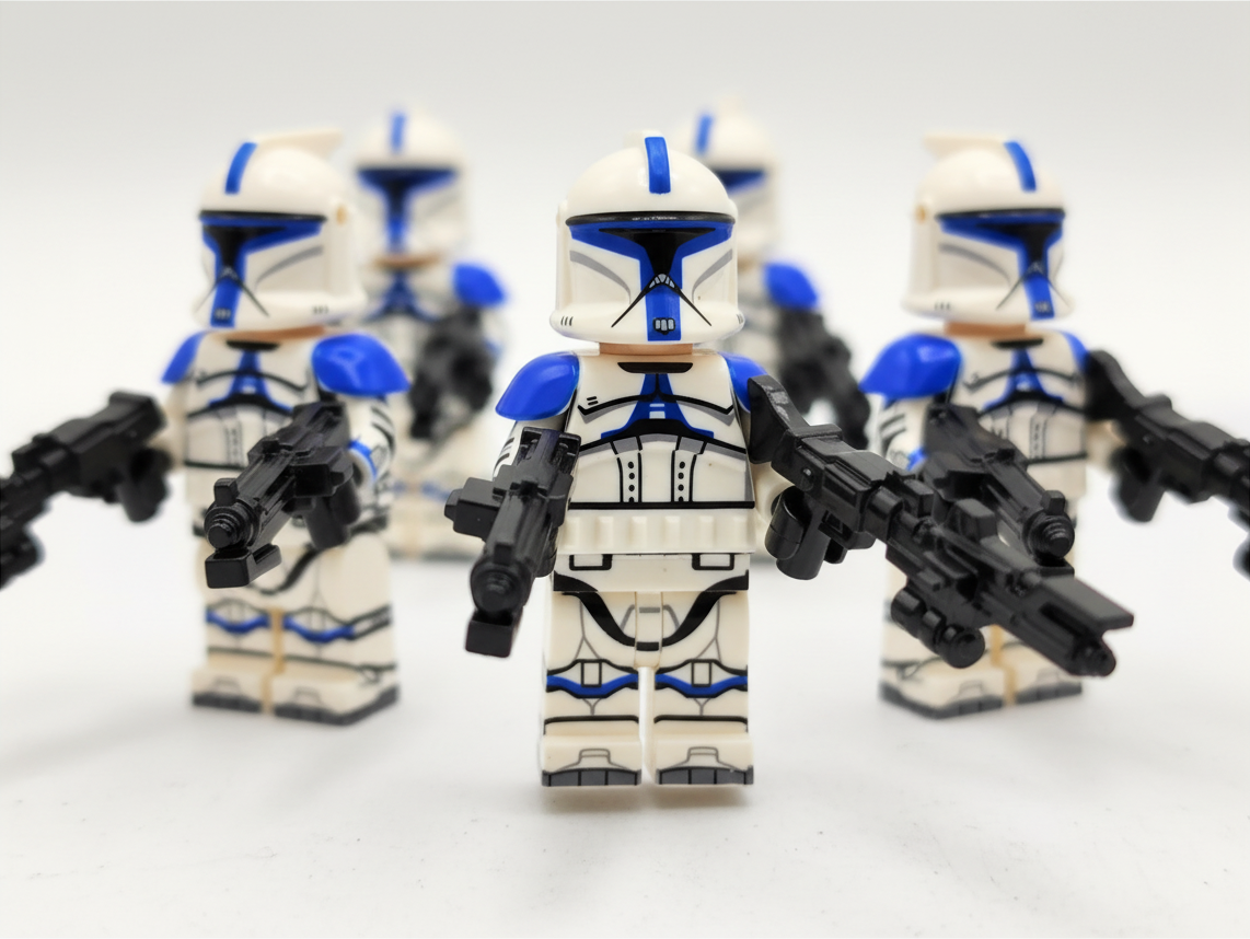 Star Wars Phase 1 501st Clone Troopers Custom Minifigures