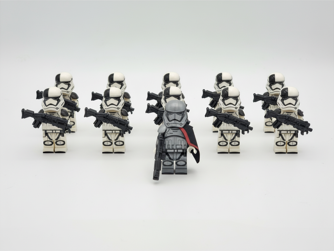 Star Wars Captain Phasma Stormtrooper Executioner Army 11 Minifigures Set