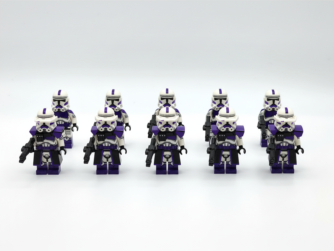 Star Wars 187th Phase 2 Clone Troopers Minifigures Set