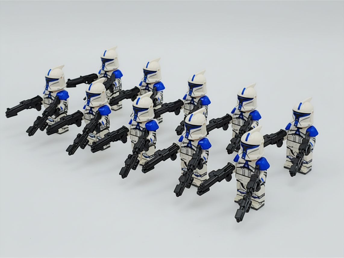 Star Wars Phase 1 501st Clone Troopers Custom Minifigures