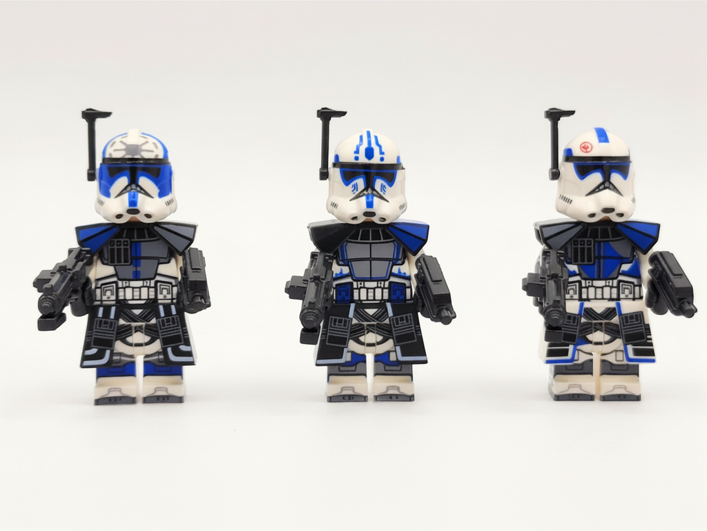 Star Wars Phase 1.5 Captain Fordo with 501st ARC Troopers Custom 9 Minifigures Sets