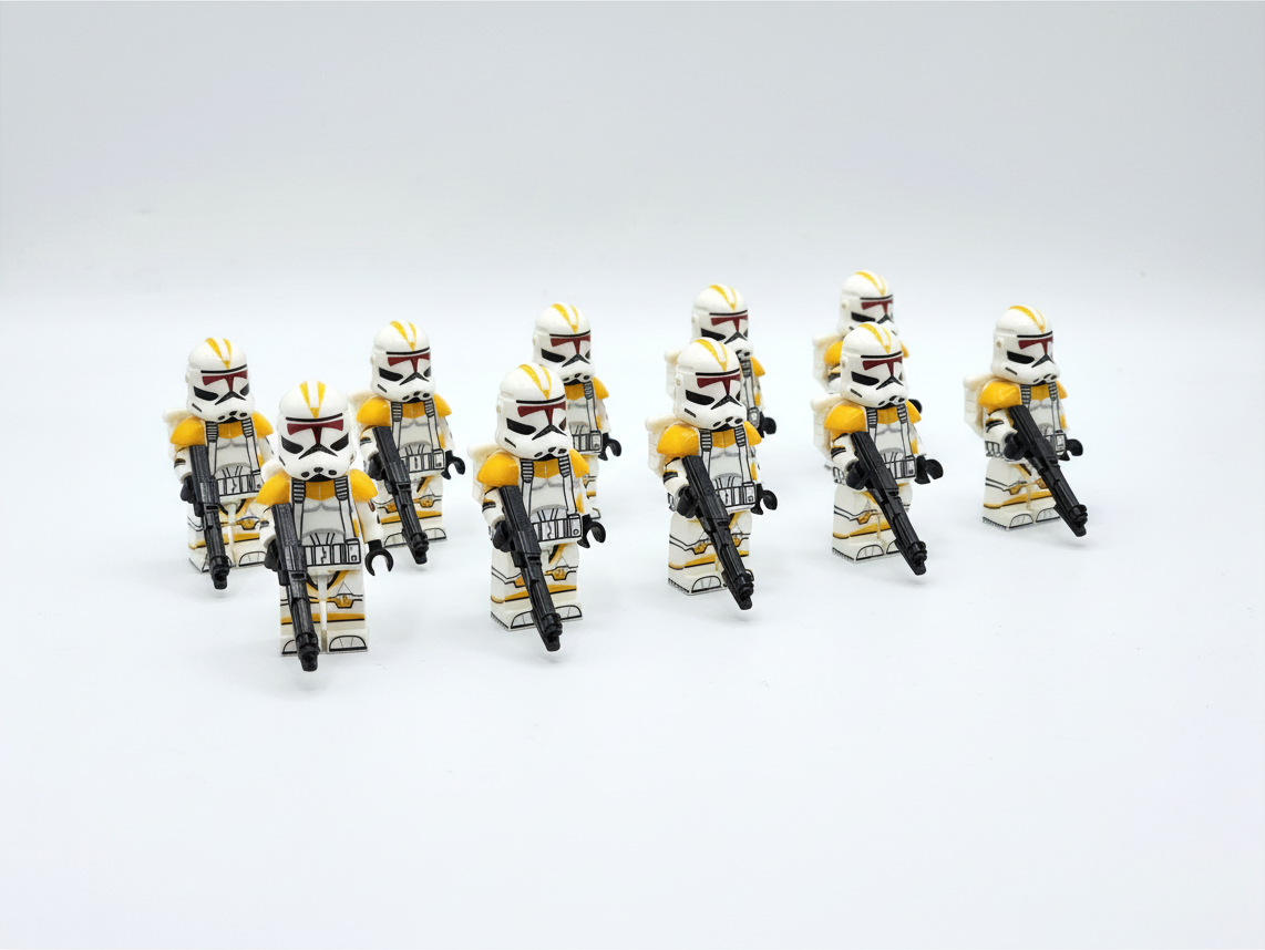 Star Wars 212th Jetpack Clone Troopers Custom Minifigures Set XH