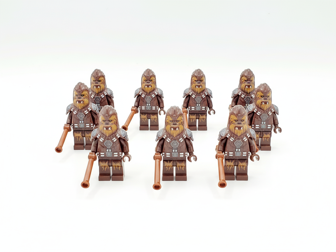Star Wars Wookies Minifigures x10 Set