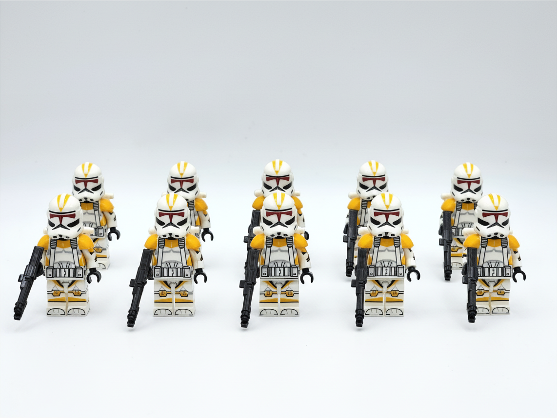 Star Wars 212th Jetpack Clone Troopers Custom Minifigures Set XH