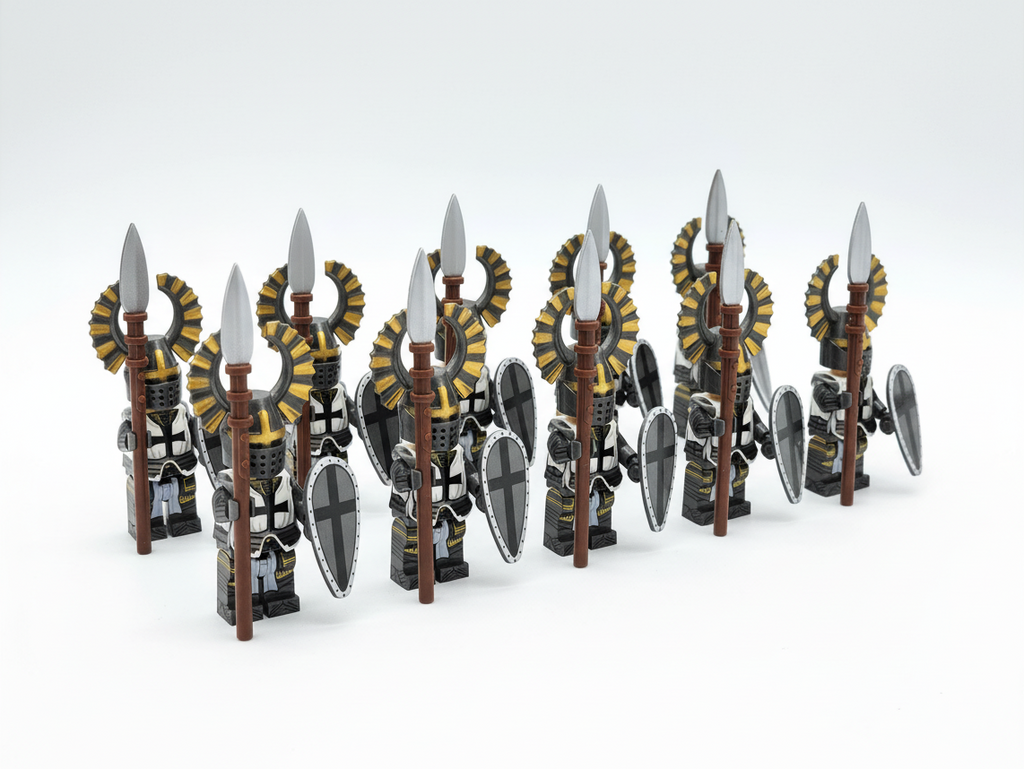 Teutonic Knights Heavy Spears 10pcs Set XH