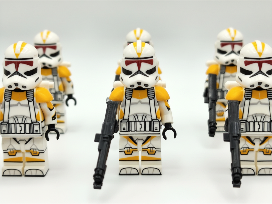 Star Wars 212th Jetpack Clone Troopers Custom Minifigures Set XH