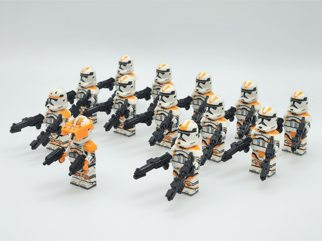 Star Wars Commander Cody Waxer and Boil 212th Attack Battalion Custom Armored Clone Troopers Set