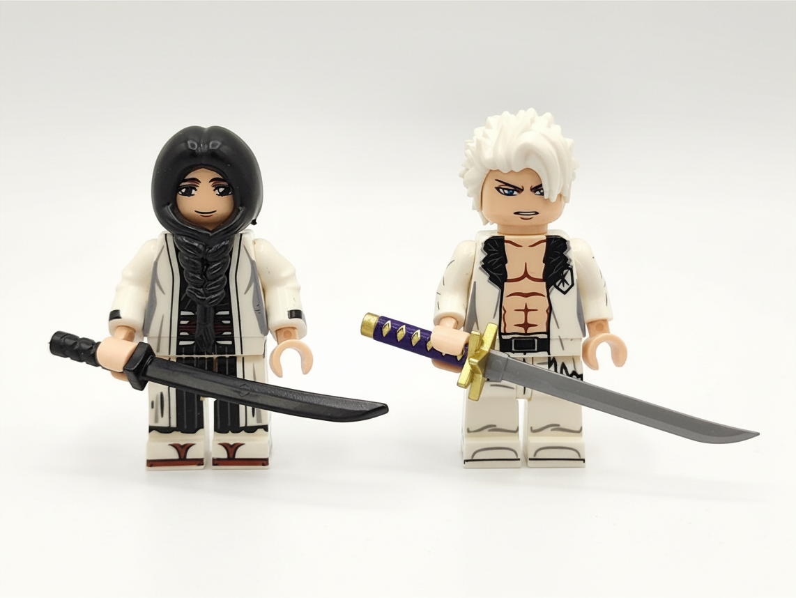 Bleach TV-Series Custom Anime Minifigures 8pcs Set 1