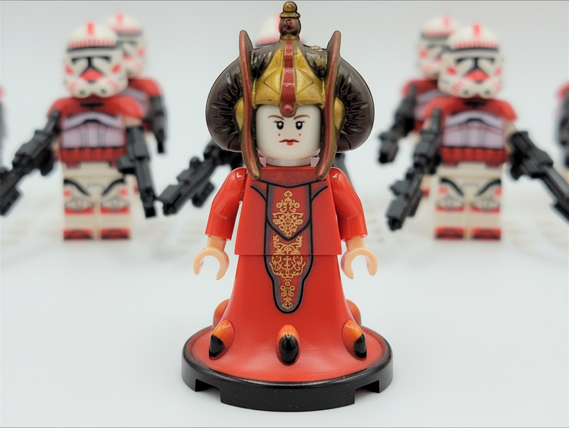 Star Wars Padme Amidala Thorne Fox Coruscant Guards 13 Minifigures Set