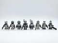 Star Wars 104th Commander Wolffe Custom Minifigures Assortment Set 8pcs