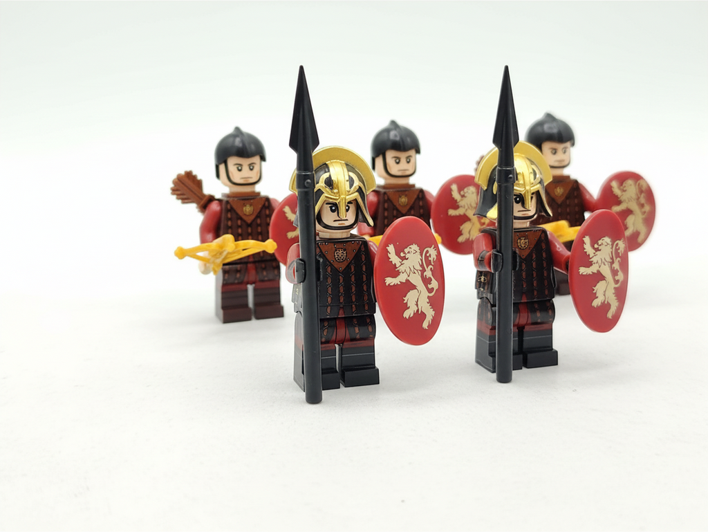 Game of Thrones House Lannister The Golden Army Custom Minifigures Set 11pcs