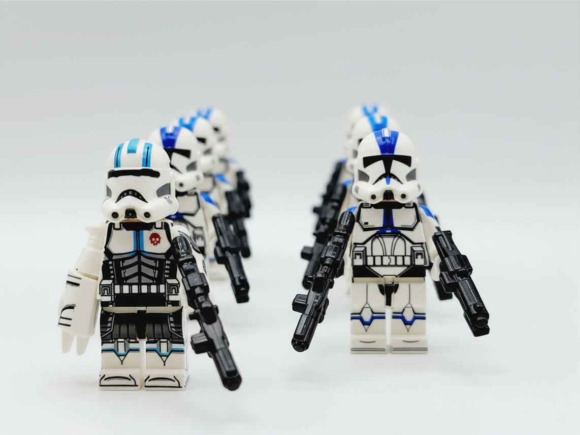 Star Wars 501st Captain Rex Jesse Echo Clone Troopers Army Set 23pcs Minifigures Set