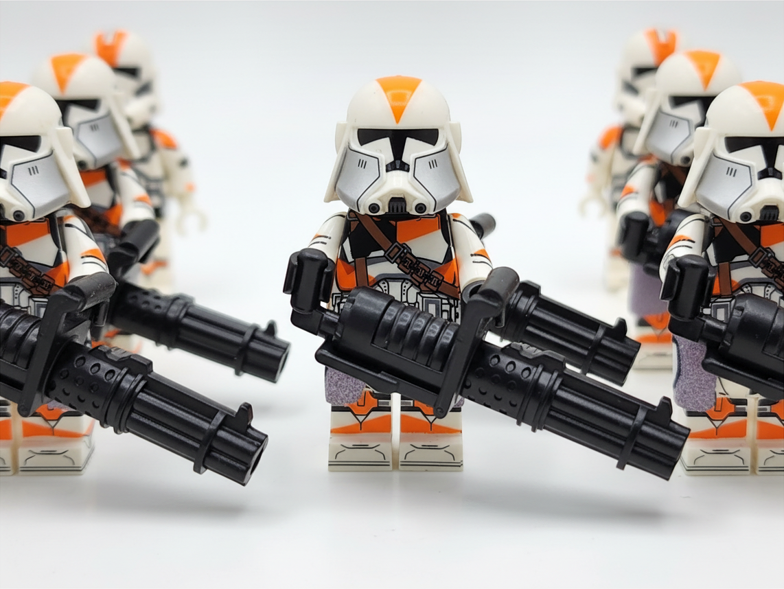 Star Wars 212th Obi Wan Commander Cody Heavy Clone Troopers Army Set 22pcs Minifigures Set