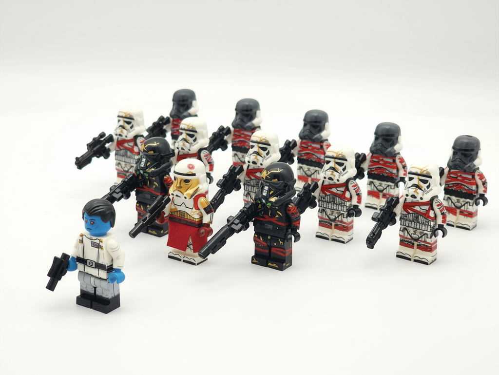 Star Wars Grand Admiral Thrawn's Guards Custom 14 Minifigures Set XH
