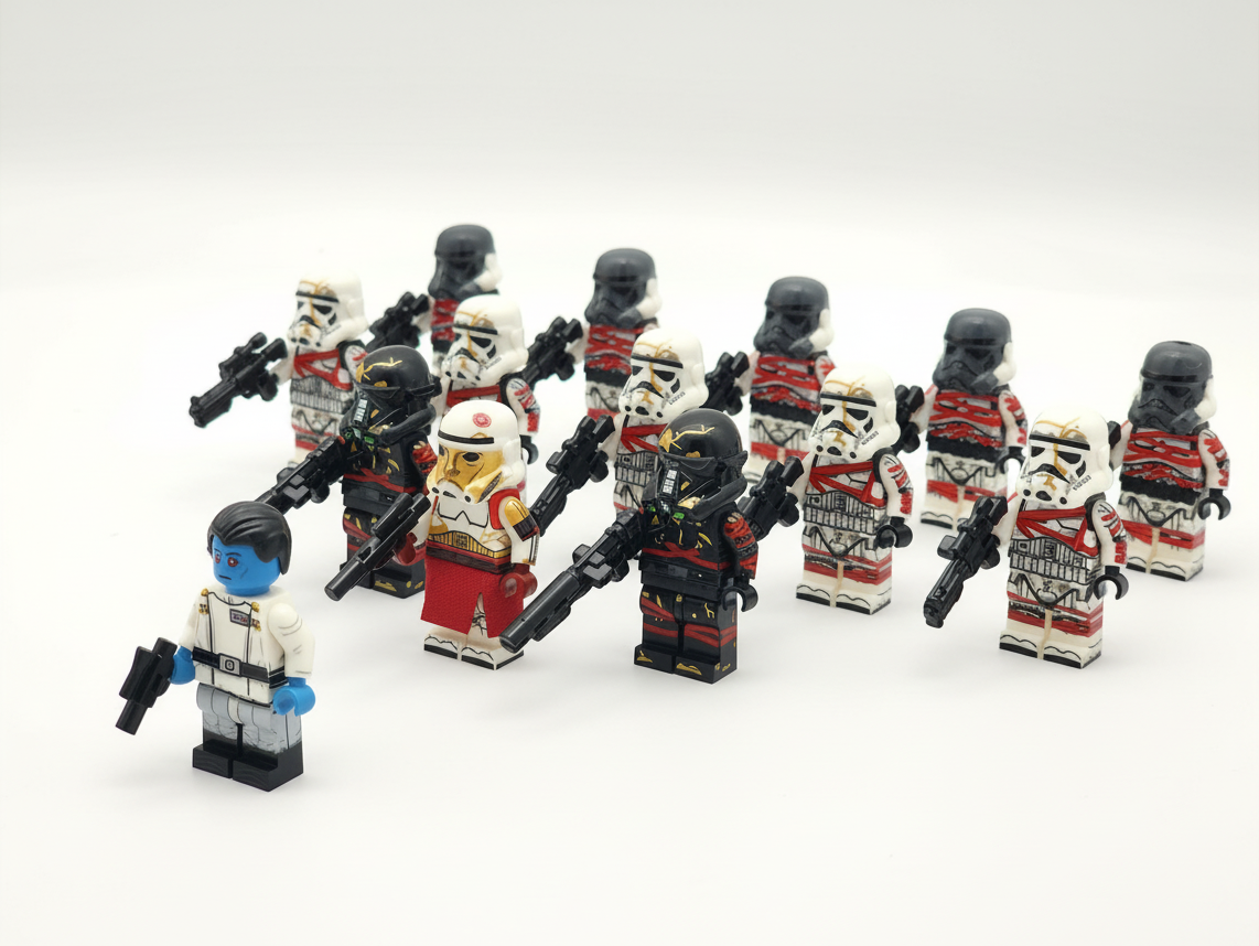 Star Wars Grand Admiral Thrawn's Guards Custom 14 Minifigures Set XH