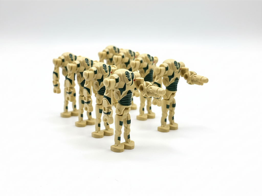 Star Wars Kashyyyk Battle Droids + Super Battle Droids 40 Minifigures Set