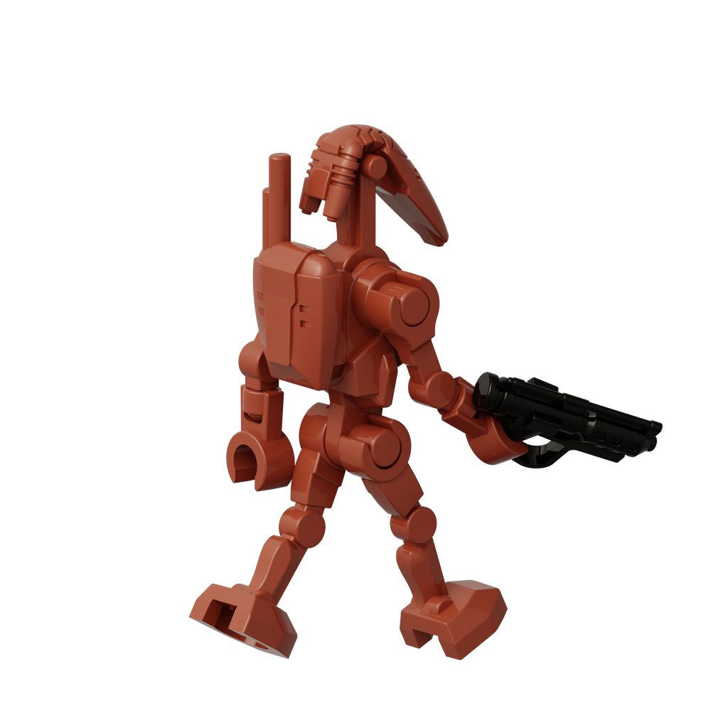 Star Wars B1 Battle Droid with Rotating Arms and Movable Legs Custom Clanker Minifigures 2