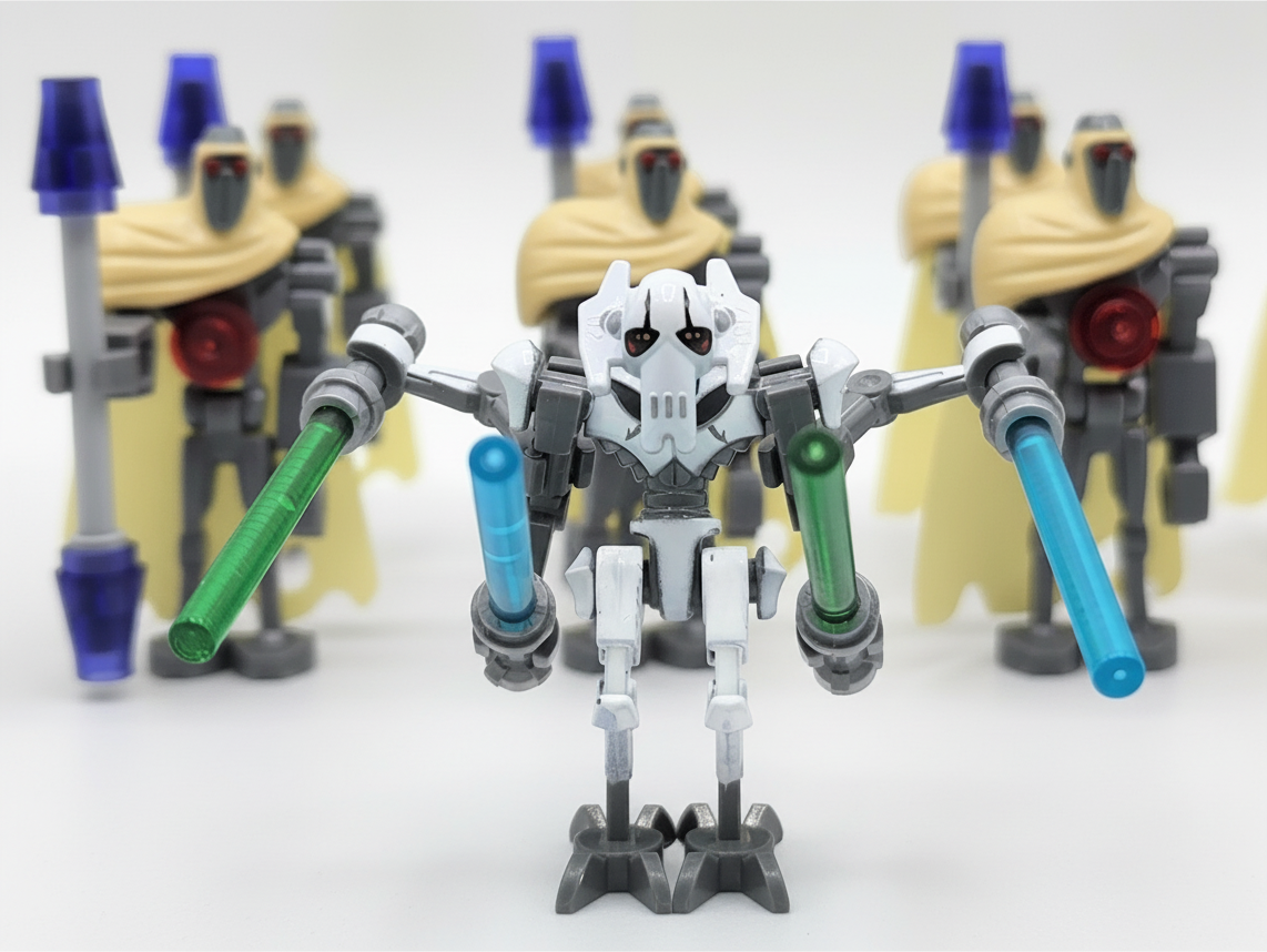 Star Wars General Grievous Mangaguards IG-100 Bodyguard Droids Custom Set 11pcs