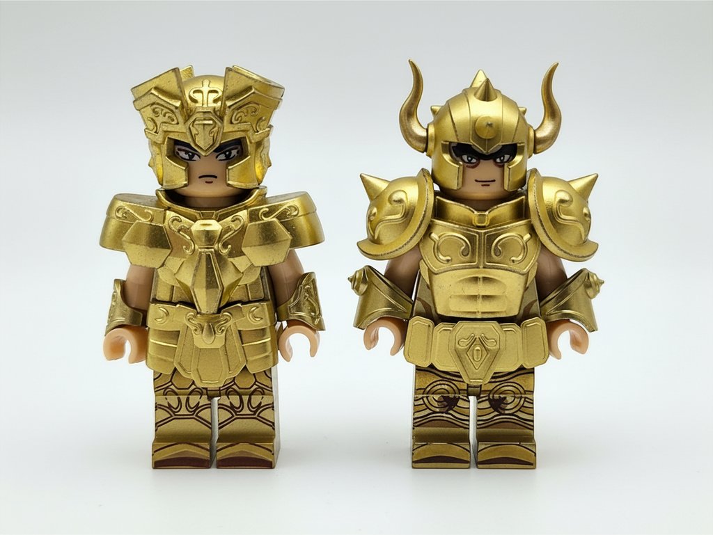 Saint Seiya Gold Saints Custom Anime Minifigures 6pcs Set 2