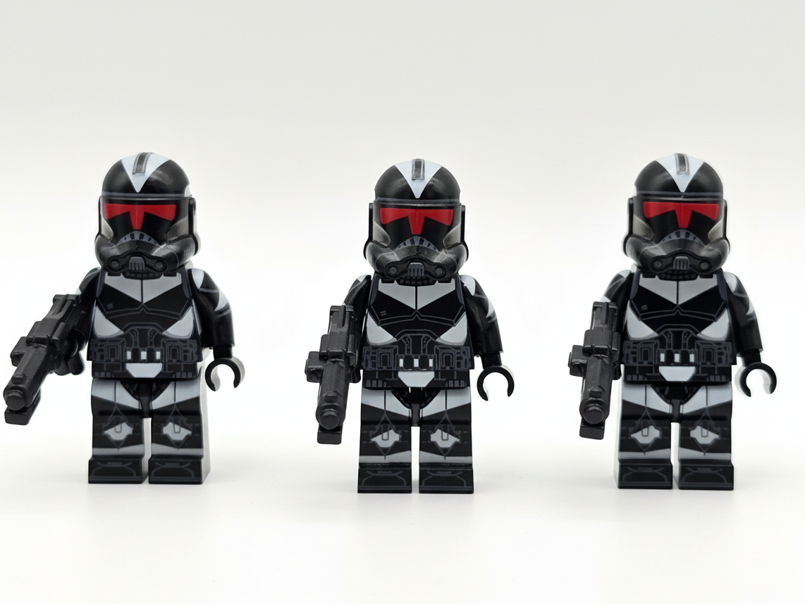 Star Wars Shadow Clone Troopers Minifigures Set