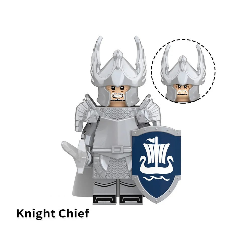 LOTR Gondor Army Infantry Minifigures