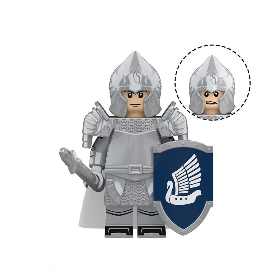 LOTR Gondor Army Infantry Minifigures