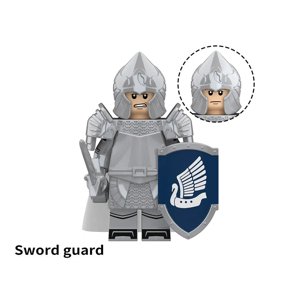 LOTR Gondor Army Infantry Minifigures