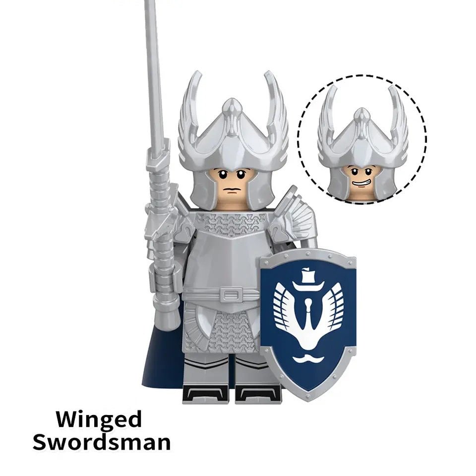 LOTR Gondor Army Infantry Minifigures