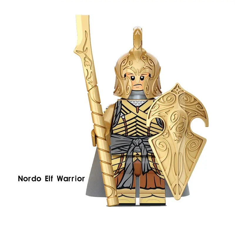 LOTR High Elves Mirkwood Elves Army Infantry Minifigures