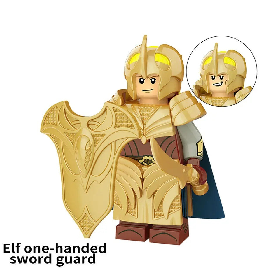 LOTR High Elves Mirkwood Elves Army Infantry Minifigures
