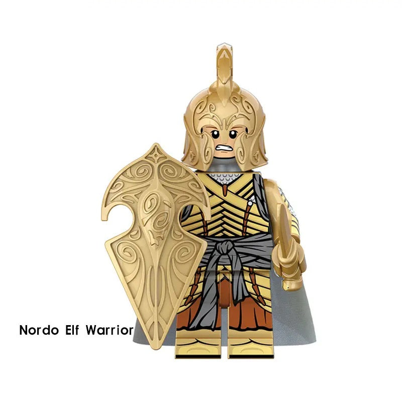 LOTR High Elves Mirkwood Elves Army Infantry Minifigures