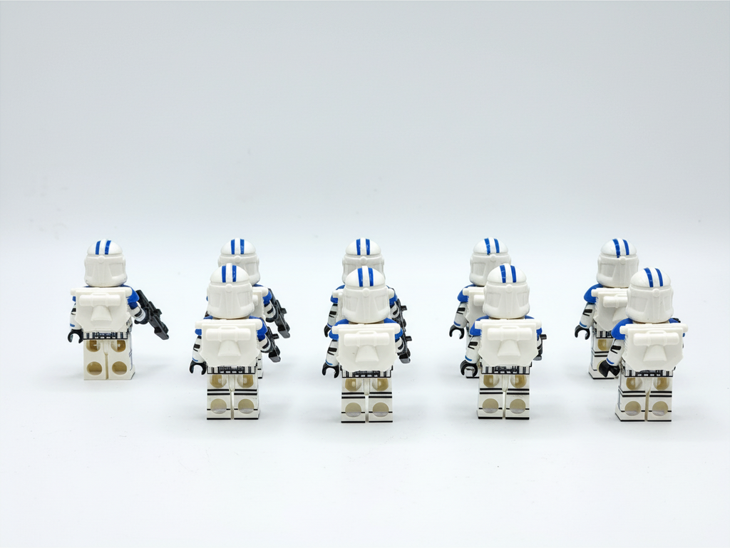 Star Wars 501th Jetpack Clone Troopers Custom Minifigures Set XH