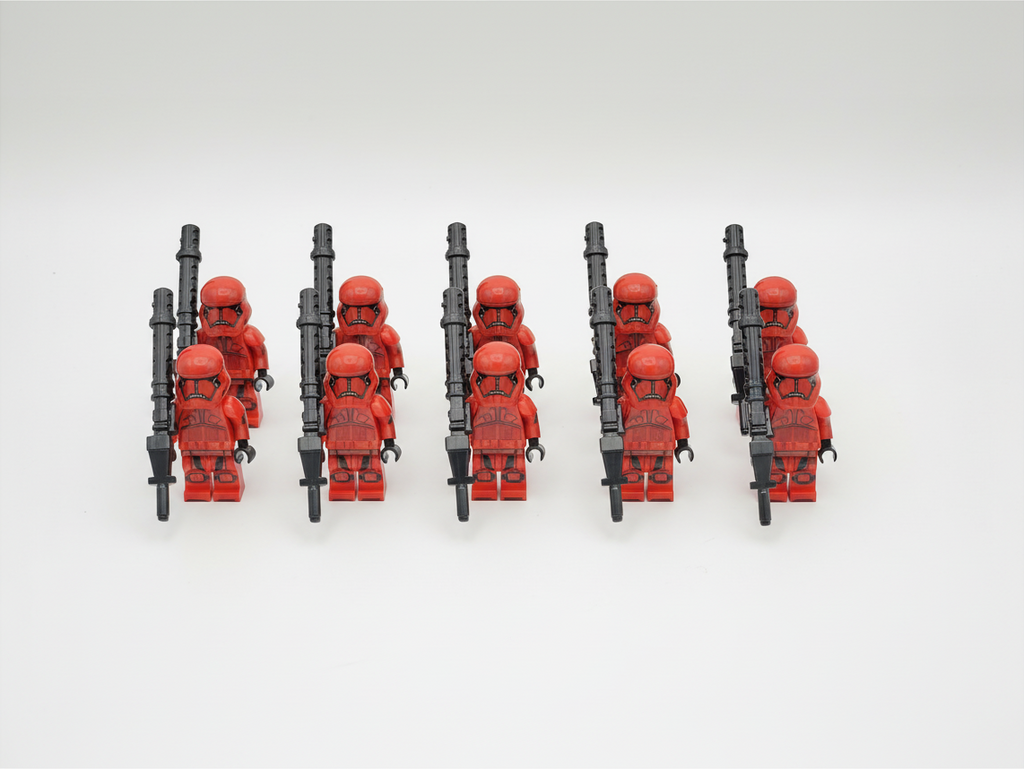 Star Wars Sith Armored Stormtroopers x10 Minifigures Set
