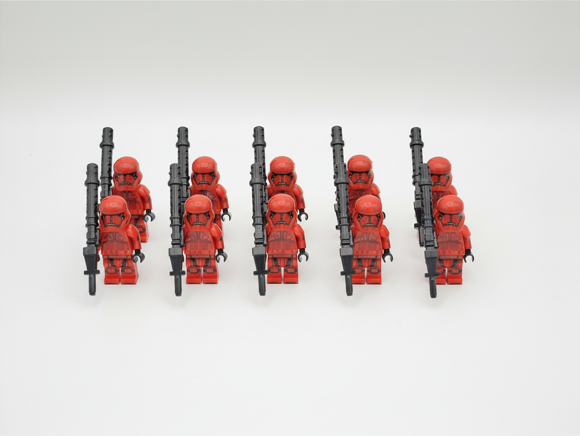 Star Wars Sith Armored Stormtroopers x10 Minifigures Set