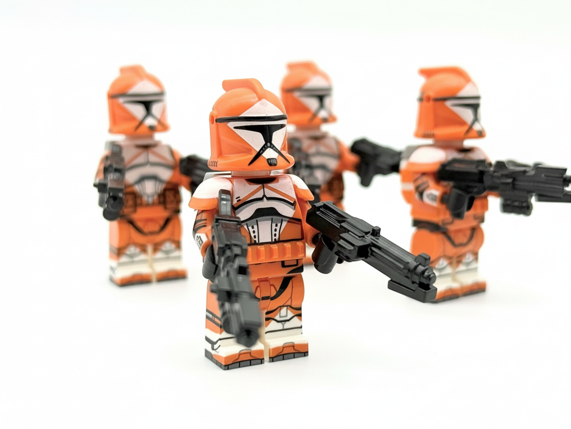 Star Wars Phase 1 Bomb Squad Clone Trooper Custom Minifigures