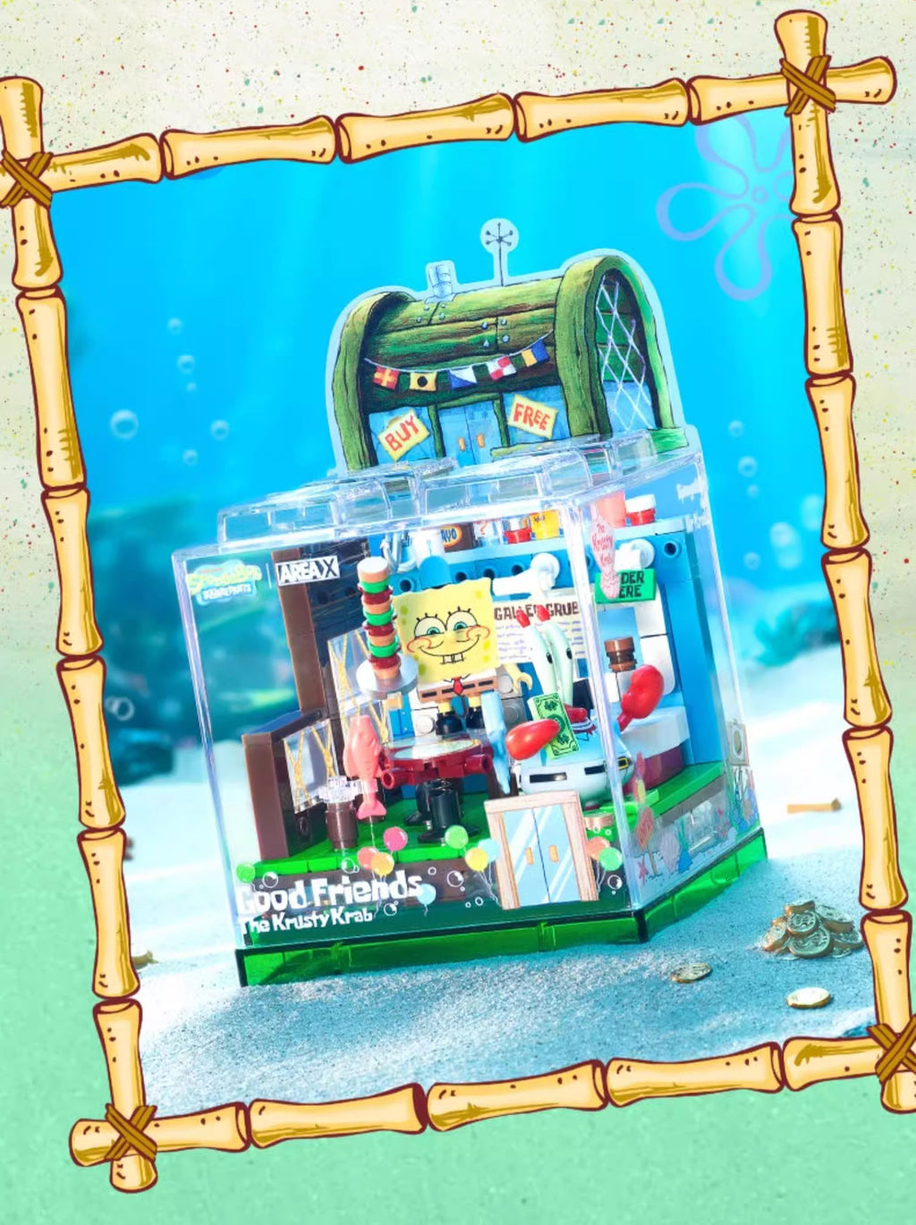 Spongebob Squarepant Building Block Diorama Sets