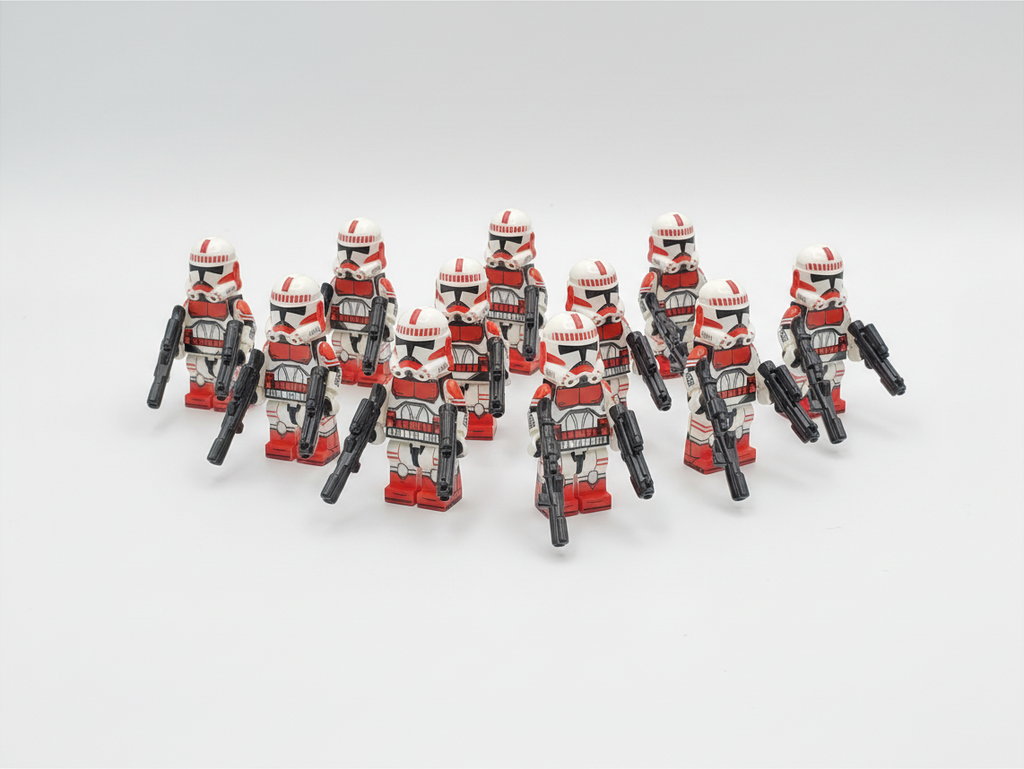 Star Wars Coruscant Guards Clone Troopers Minifigures Set